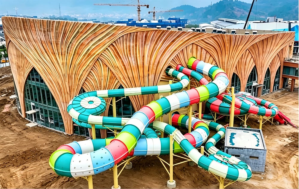 一站式玩水目的地丨桐庐开元森泊水乐园即将进入设备调试验收阶段，预计暑期盛大开园